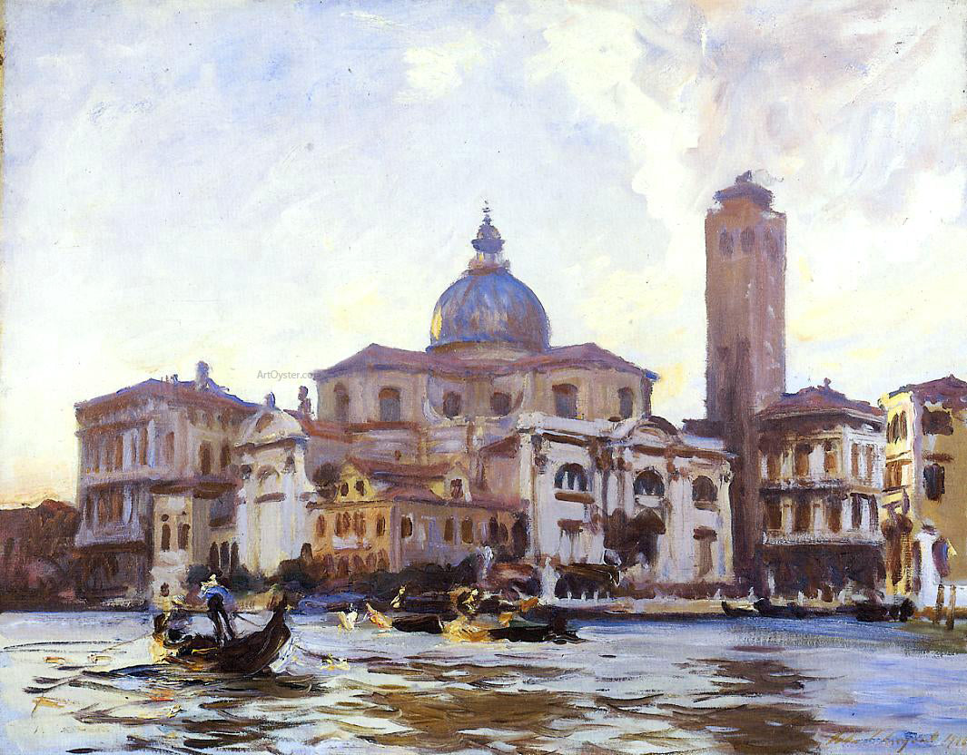 John Singer Sargent Palazzo Labia and San Geremia, Venice - Canvas Print