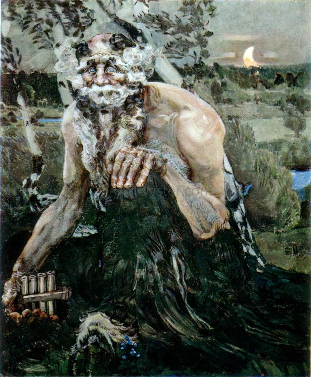 Michael Vrubel Pan - Canvas Print
