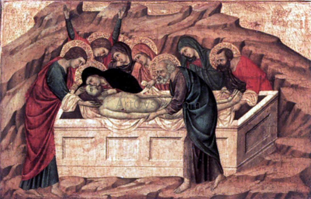 Ugolino Di Nerio Panel from the Santa Croce Altar - Canvas Print