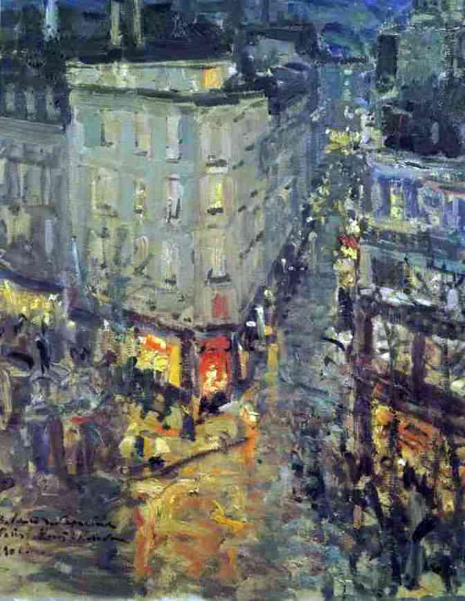 Constantin Alexeevich Korovin Paris, Boulevard des Capucines - Canvas Print