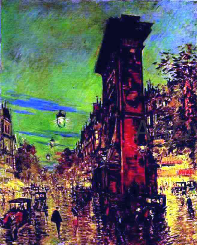 Constantin Alexeevich Korovin Paris, Saint Denis Arc - Canvas Print
