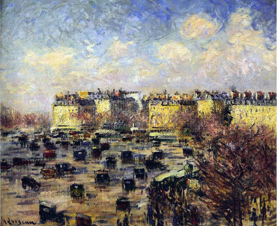 Gustave Loiseau Paris - Wagram Avenue - Canvas Print