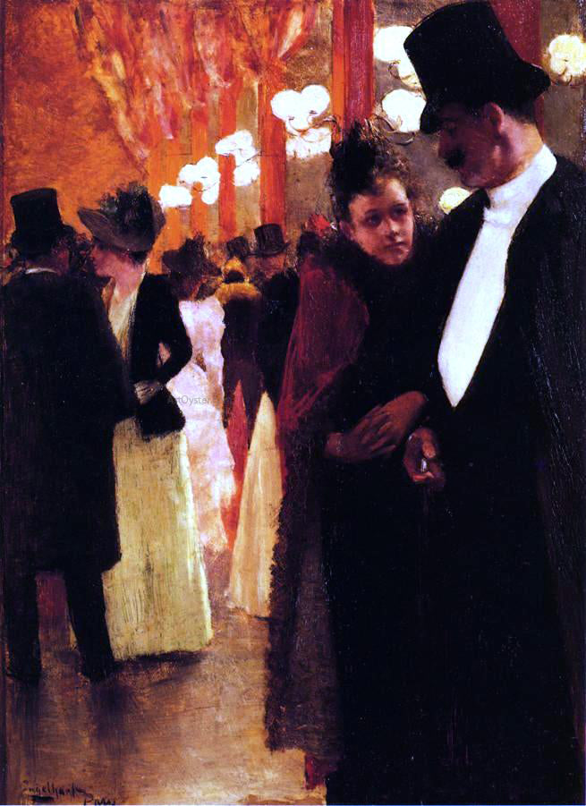 Catherine Engelhart Amyont Parisian Soiree - Canvas Print