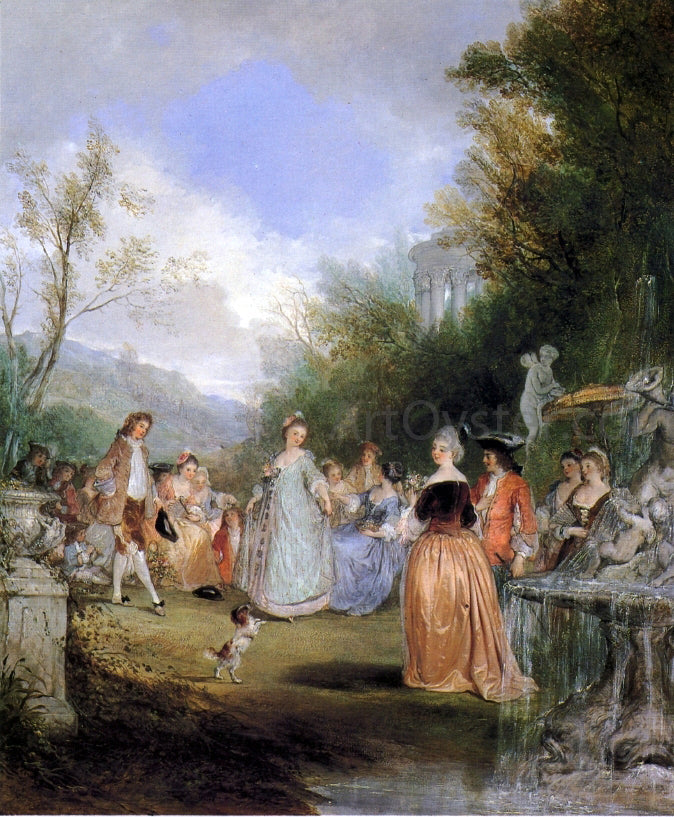 George Henry Andrews Pastoral Celebration - Canvas Print