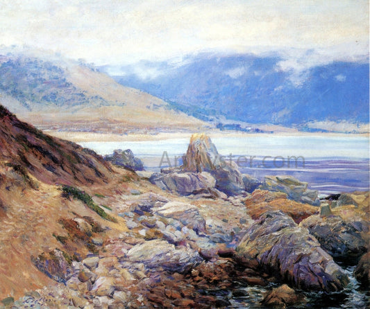 Guy Orlando Rose Path Along the Shore - Canvas Print