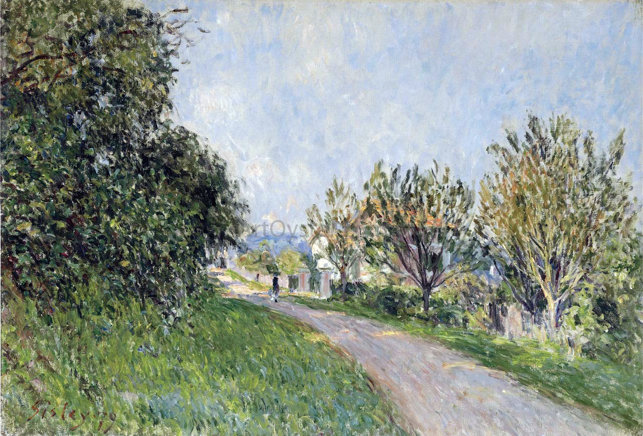 Alfred Sisley Path near Sevres - Canvas Print