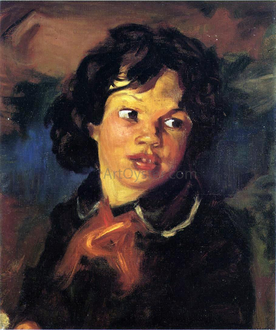 Robert Henri Patience - Canvas Print