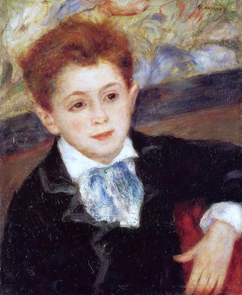 Pierre Auguste Renoir Paul Meunier - Canvas Print