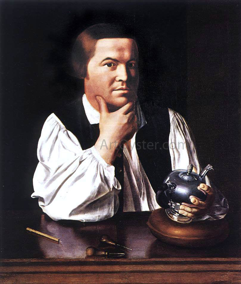 John Singleton Copley Paul Revere - Canvas Print