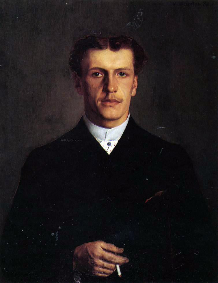 Felix Vallotton Paul Vallotton, the Artist's Brother - Canvas Print