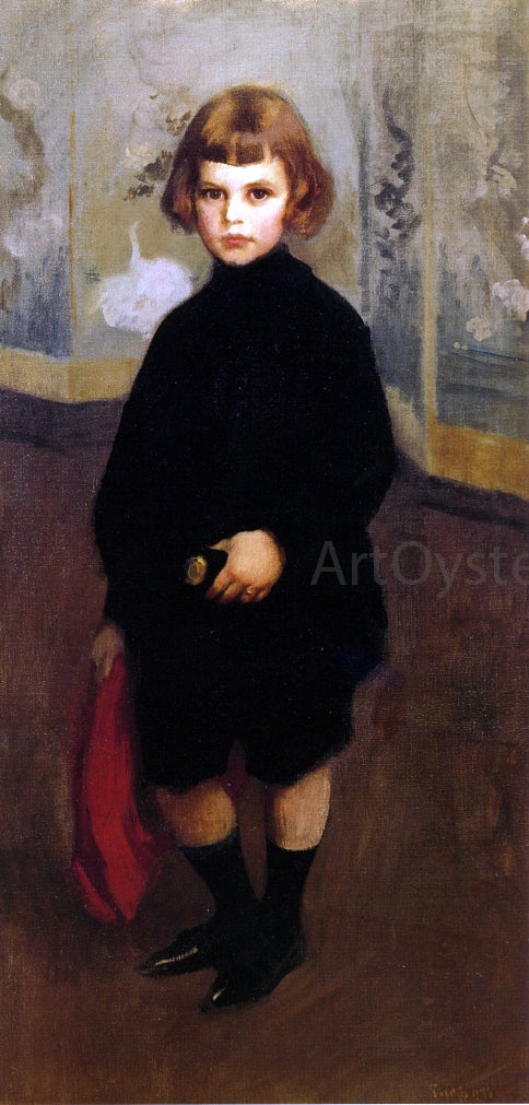 Edmund Tarbell Paul Wells - Canvas Print