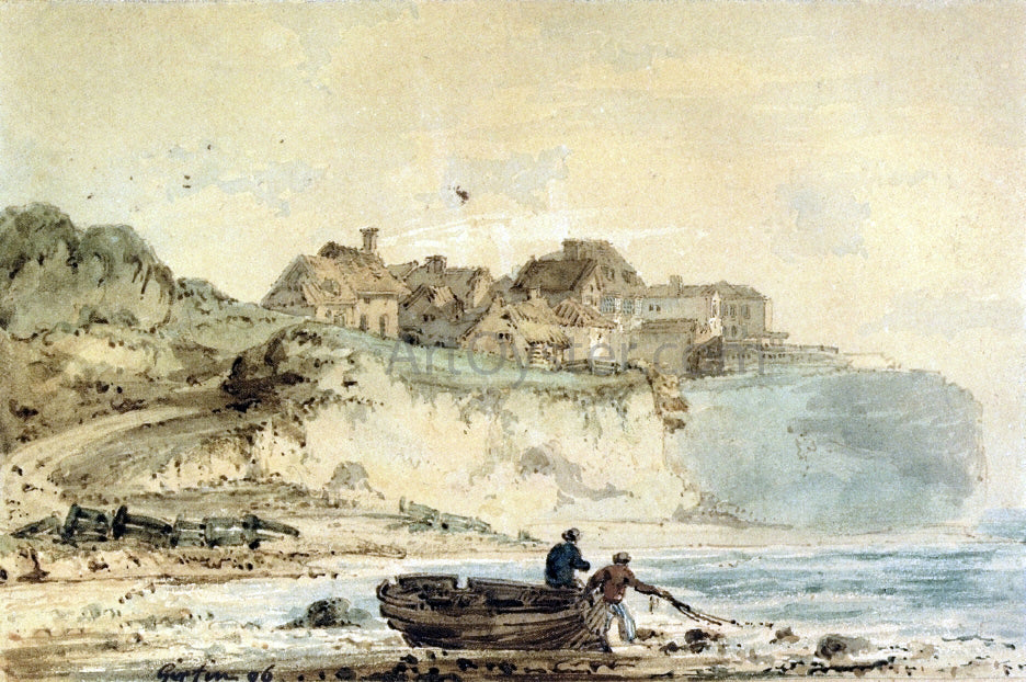 Thomas Girtin Pegwell Bay near Ramsgate - Canvas Print