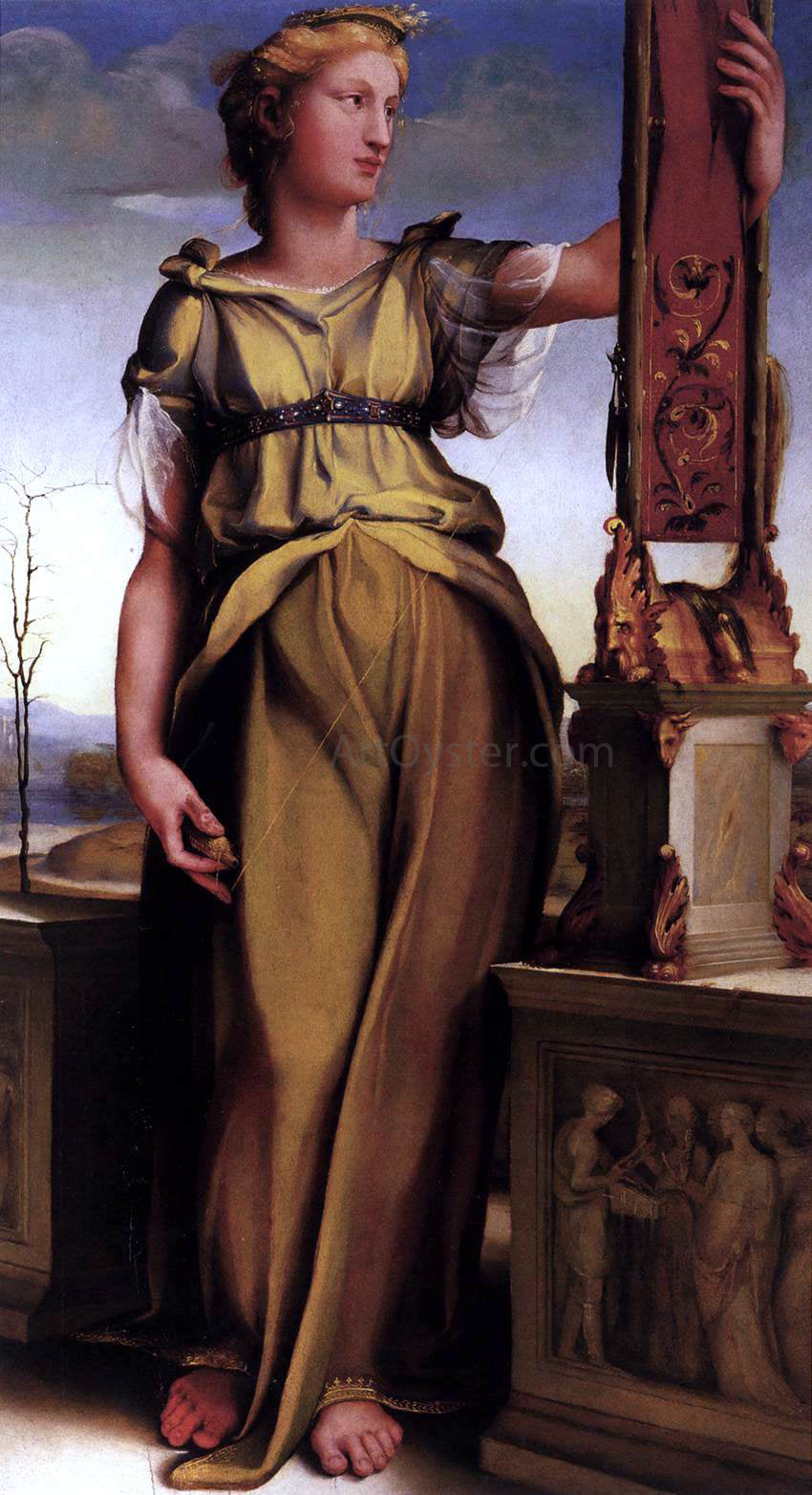 Domenico Beccafumi Penelope - Canvas Print
