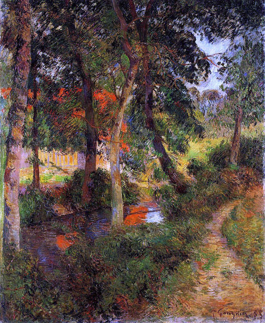 Paul Gauguin Pere Jean's Path - Canvas Print