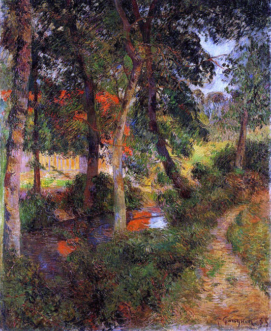 Paul Gauguin Pere Jean's Path - Canvas Print