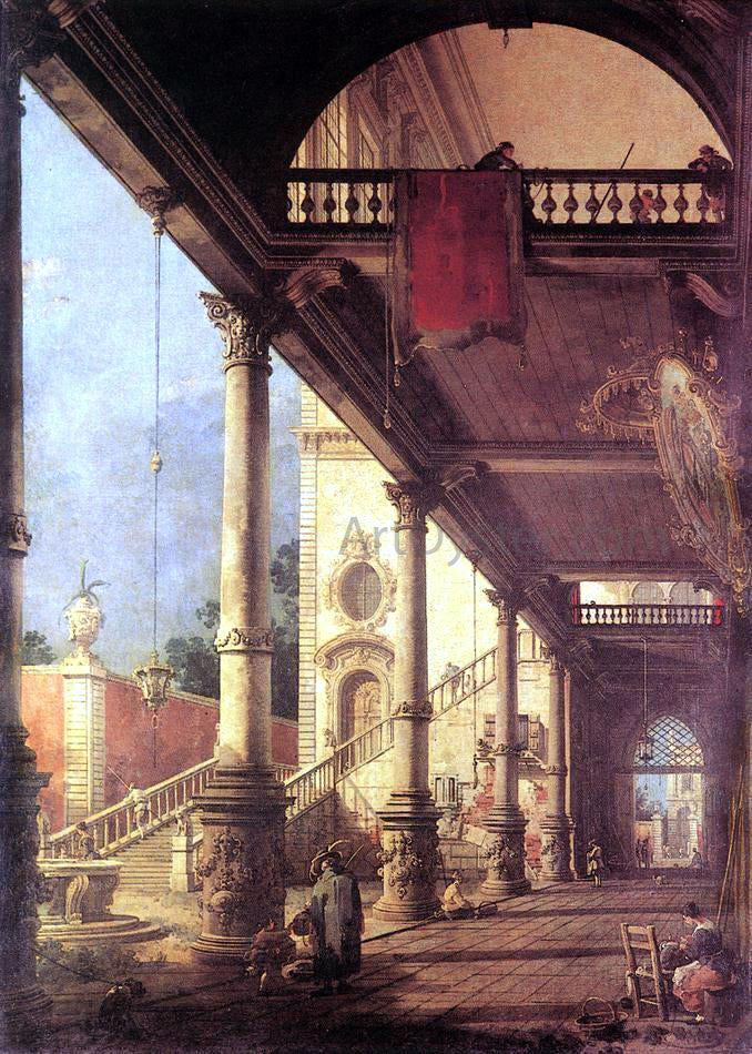 Canaletto Perspective - Canvas Print