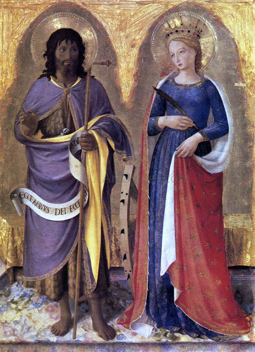 Fra Angelico Perugia Altarpiece (right panel) - Canvas Print