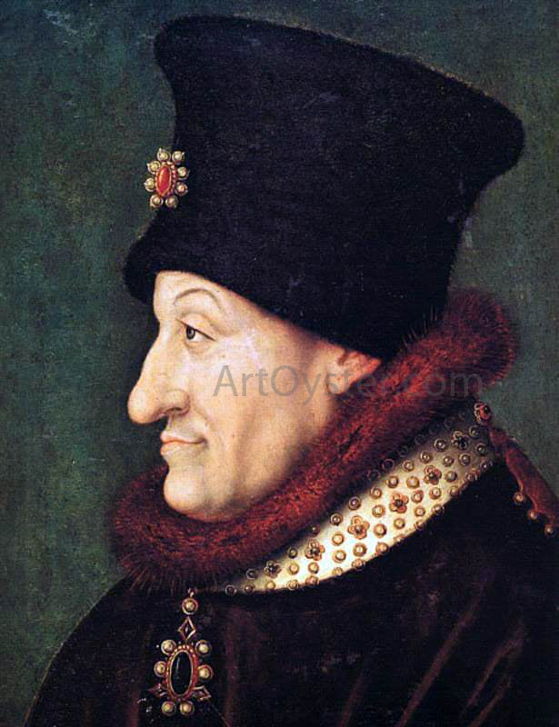 Unknown Painters Masters Philip the Bold - Canvas Print