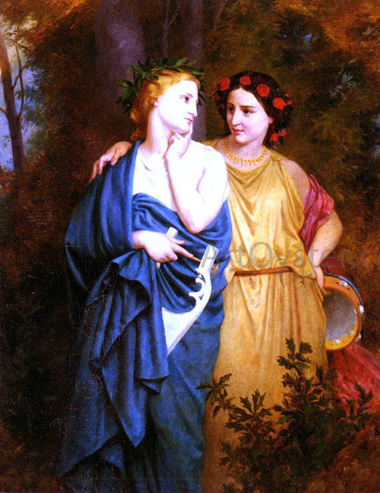 Elizabeth Gardner Bouguereau Philomena And Procne - Canvas Print