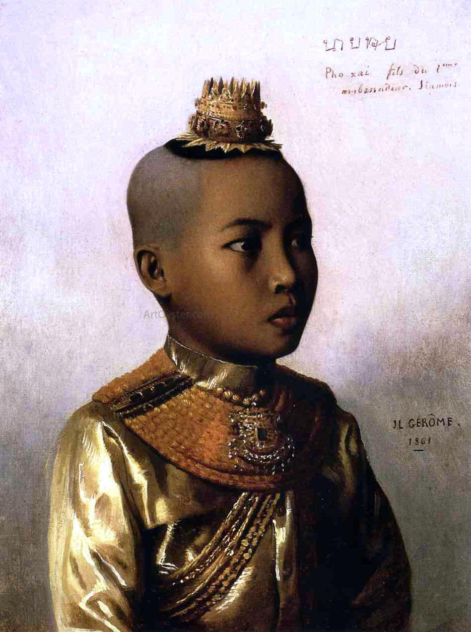 Jean-Leon Gerome Pho Xai - Canvas Print