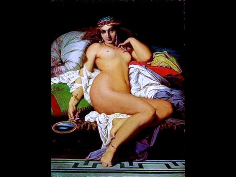 Gustave Rodolphe Boulanger Phryne - Canvas Print