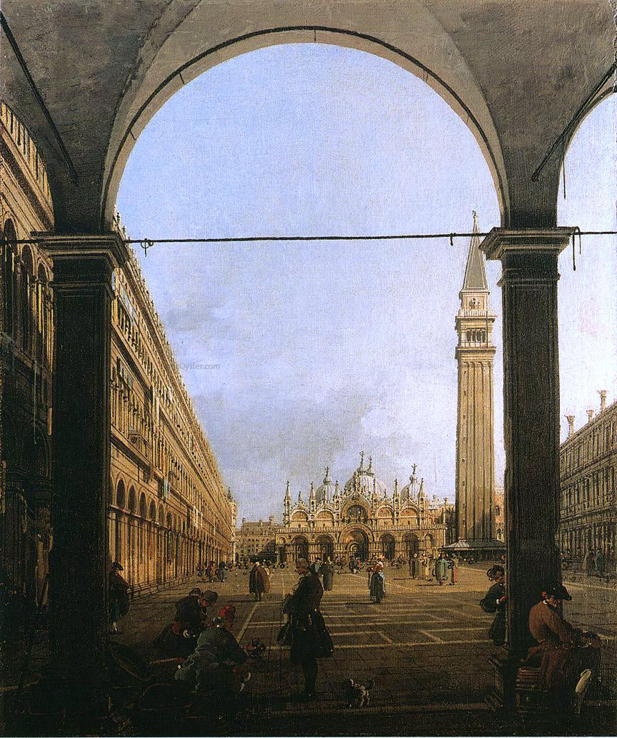 Canaletto Piazza San Marco, Looking East - Canvas Print