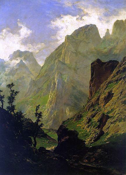 Carlos De Haes Picos de Europa - Canvas Print