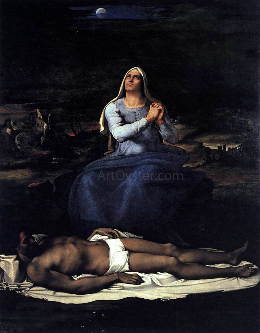 Sebastiano Del Piombo Pieta - Canvas Print