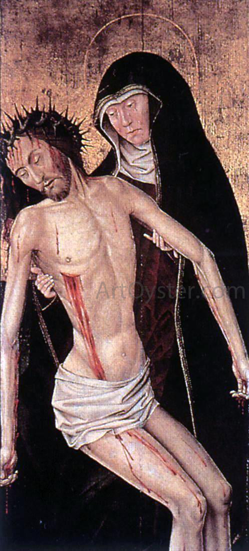 Unknown Painters Masters Pieta - Canvas Print