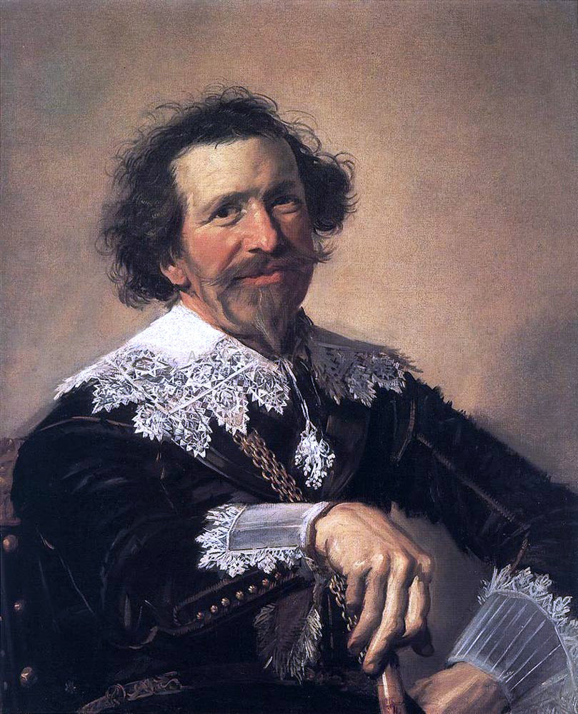 Frans Hals Pieter van den Broecke - Canvas Print