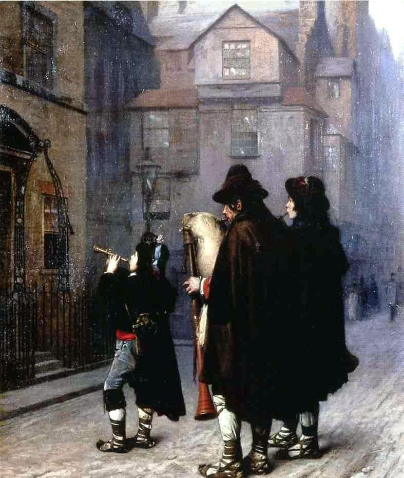 Jean-Leon Gerome Pifferari in London - Canvas Print