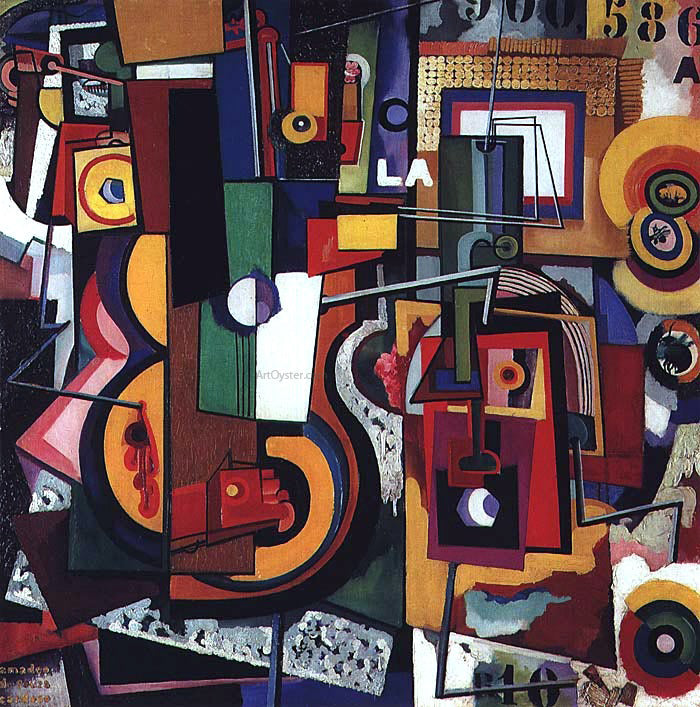 Amadeu De Sousa Cardoso Pintura (also known as Brut 300 TSF) - Canvas Print