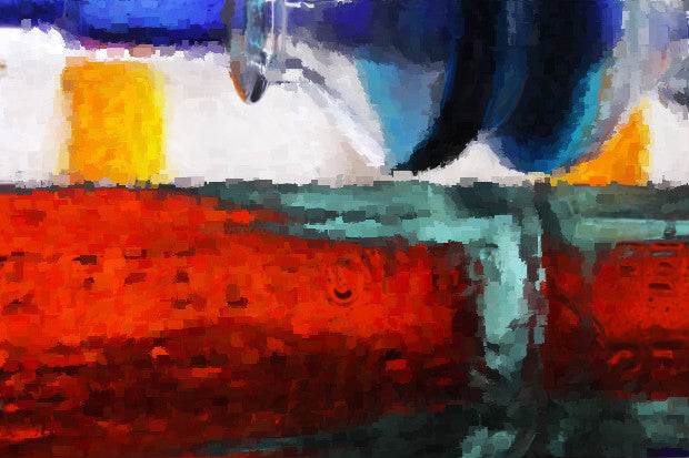 Our Original Collection Pipe Flow - Canvas Print
