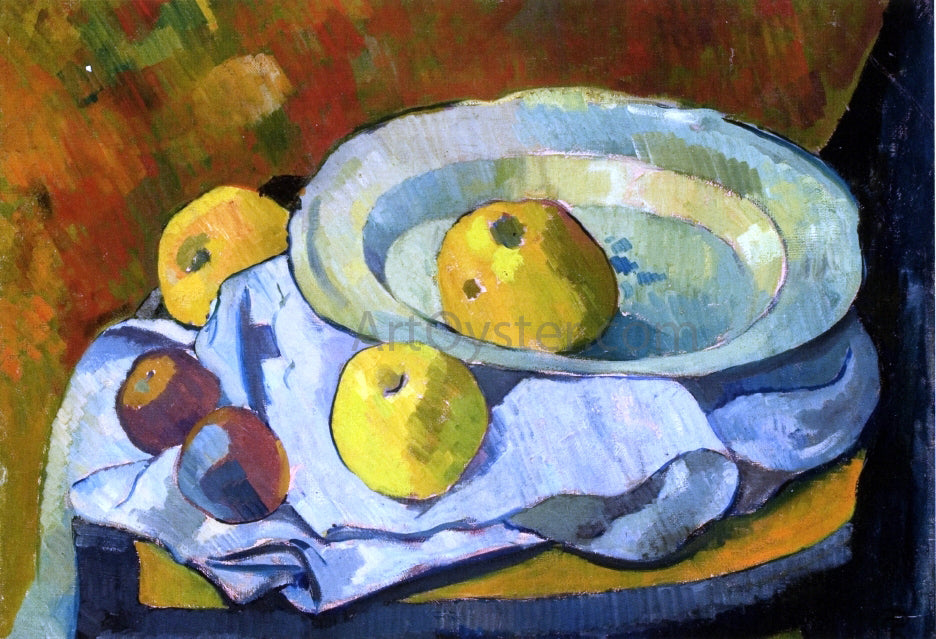 Paul Serusier Plate of Apples - Canvas Print