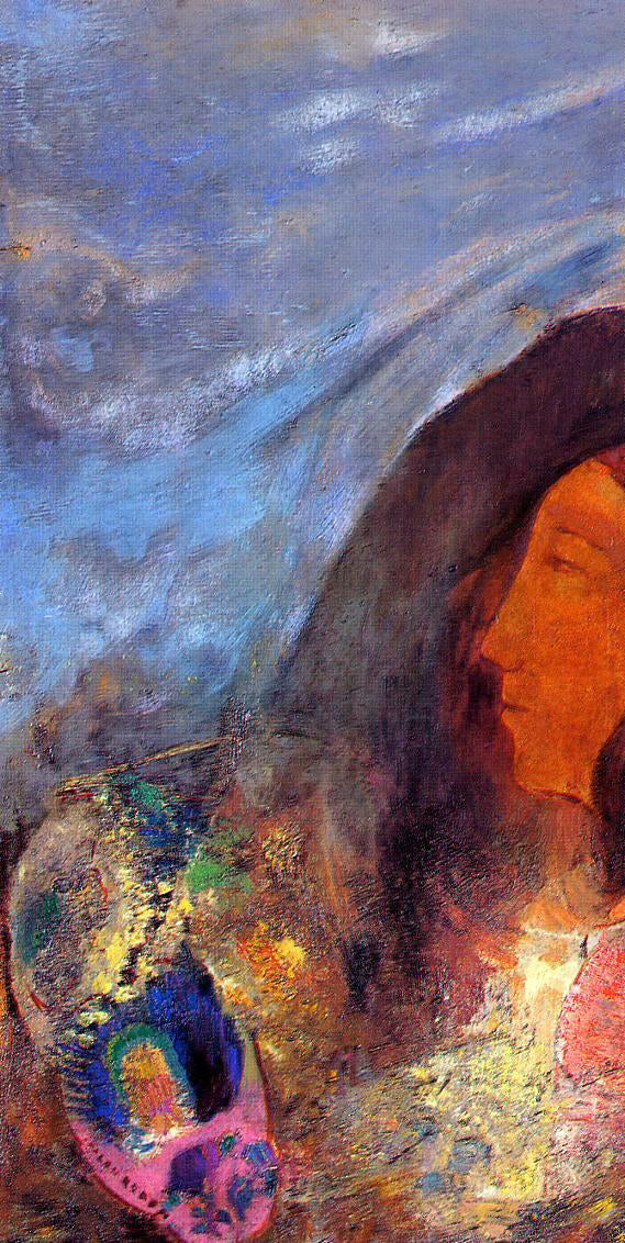 Odilon Redon Poet's Dream - Canvas Print