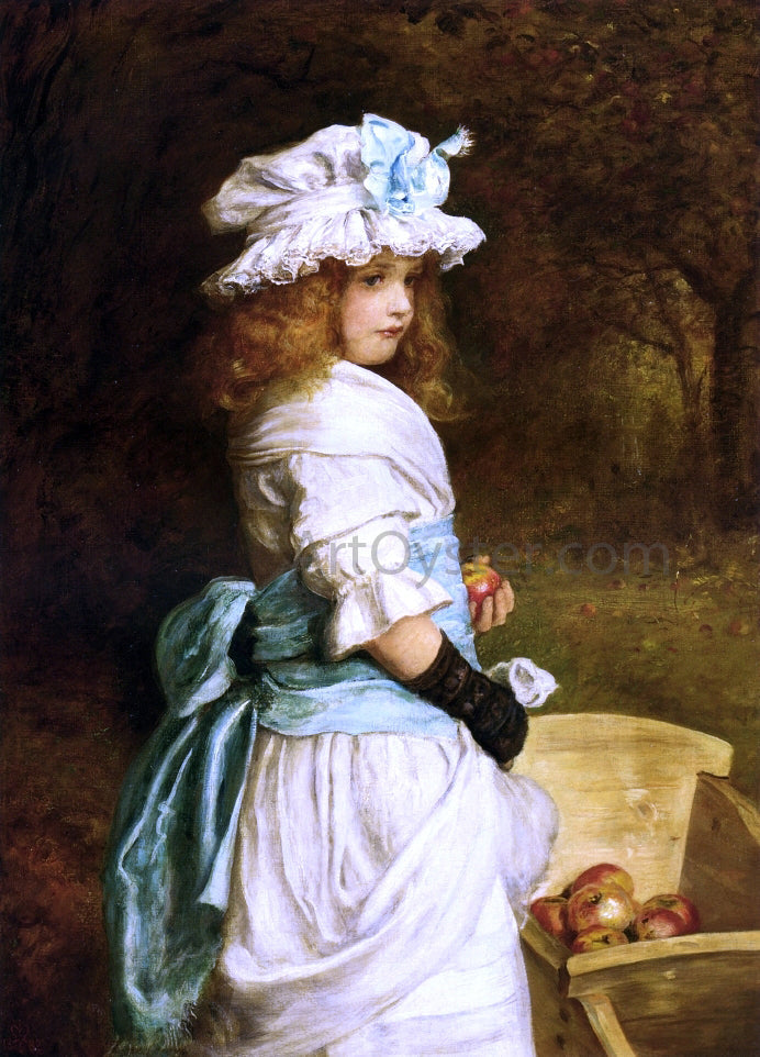 Sir Everett Millais Pomona - Canvas Print