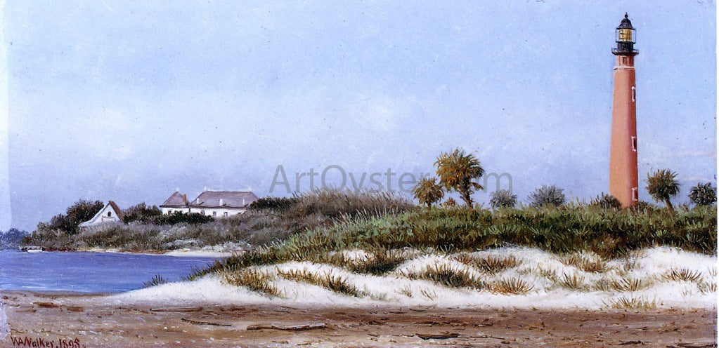 William Aiken Walker Ponce LIght House, Ponce Park, Florida - Canvas Print