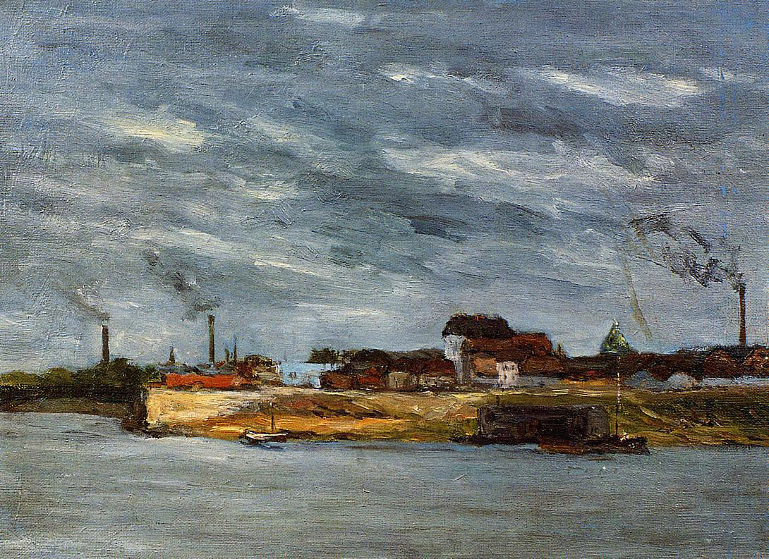 Paul Gauguin Port de Javel - Canvas Print