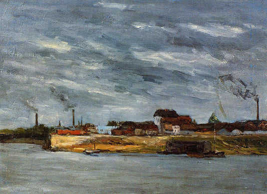 Paul Gauguin Port de Javel - Canvas Print