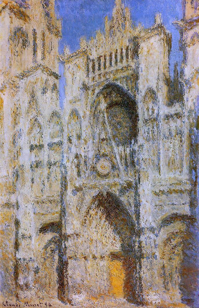 Claude Oscar Monet Portal in the Sun - Canvas Print