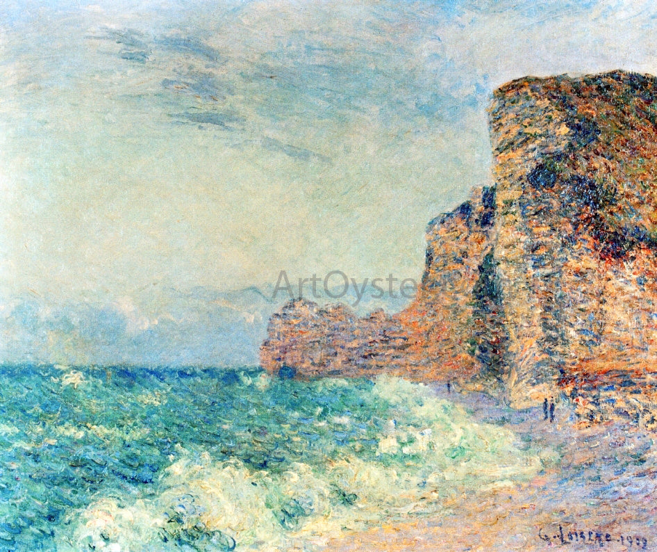 Gustave Loiseau Porte d'Amont, Etretet - Canvas Print