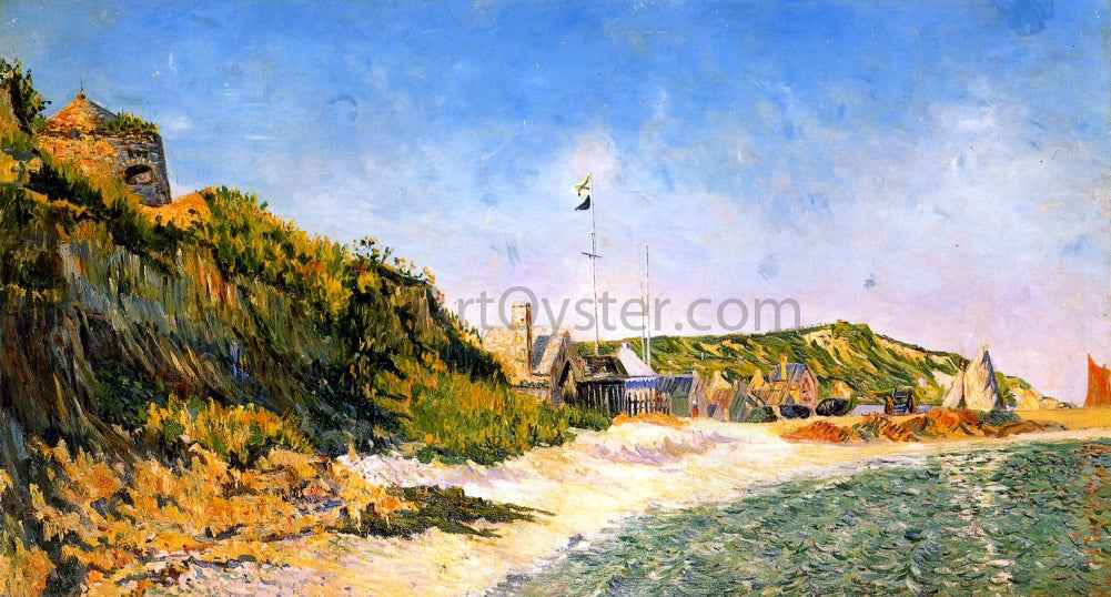Paul Signac Port-en Bessin, the Beach - Canvas Print