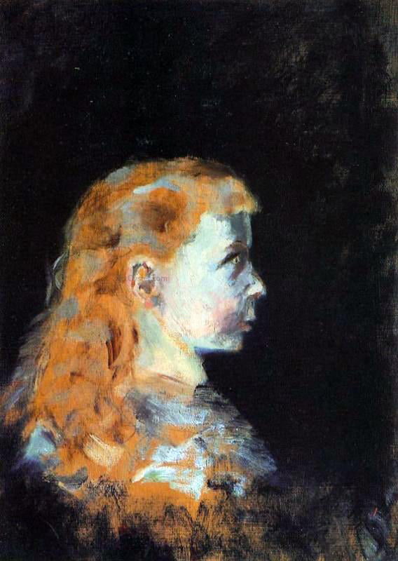 Henri De Toulouse-Lautrec Portrait of a Child - Canvas Print