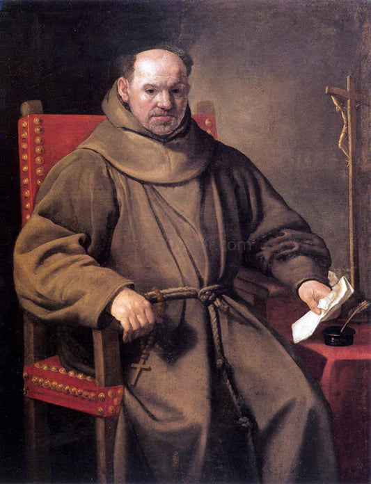Carlo Ceresa Portrait of a Friar - Canvas Print