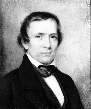 James Reid Lambdin Portrait of a Gentleman - Canvas Print