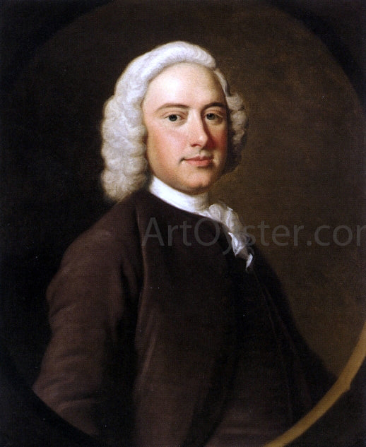 Thomas Hudson Portrait of a Gentleman - Canvas Print