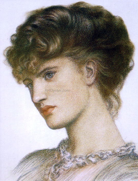 Dante Gabriel Rossetti Portrait of a Lady - Canvas Print