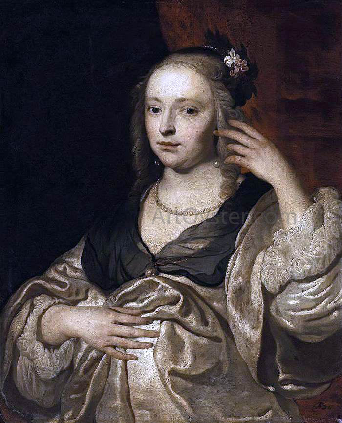 Jacob Adriaensz Backer Portrait of a Lady - Canvas Print