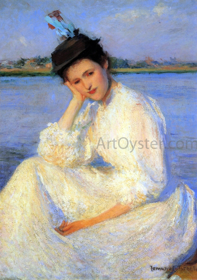Edmund Tarbell Portrait of a Lady - Canvas Print