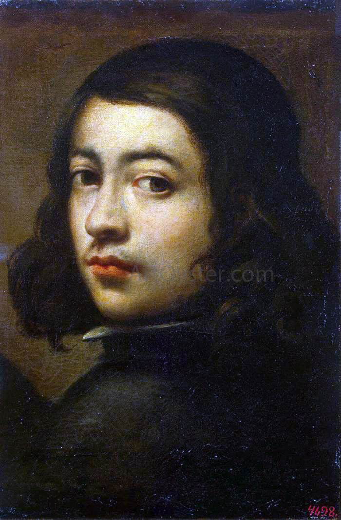 Pedro De Moya Portrait of a Man - Canvas Print